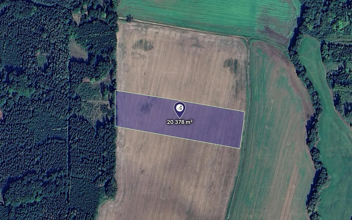 Prodej pole 20378 m²